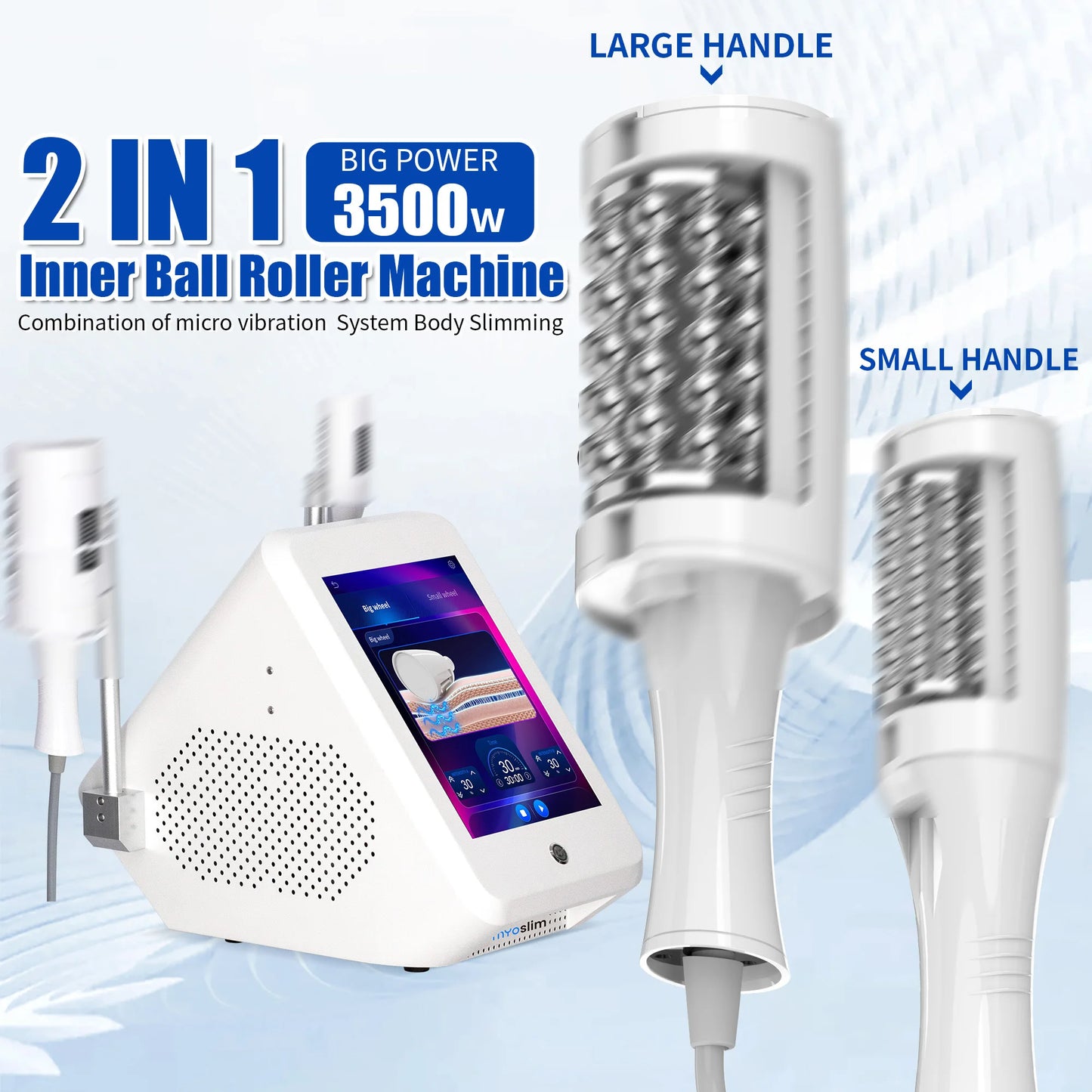 Roller Body Massage Physiotherapy Technology Eliminates Pain Anti-cellulite Skin rejuvenation Slimming Machine