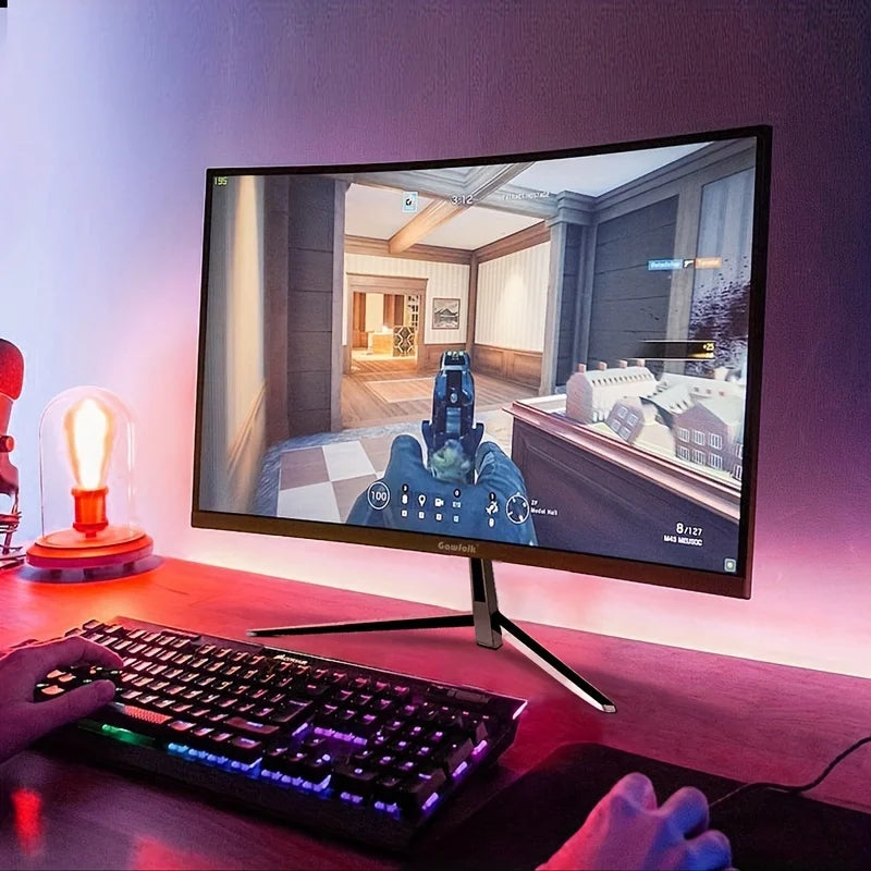 Gawfolk New Store Opening Event 27-inch Gaming Monitor, 180Hz Computer Monitor, FHD 1080P PC Monitor,