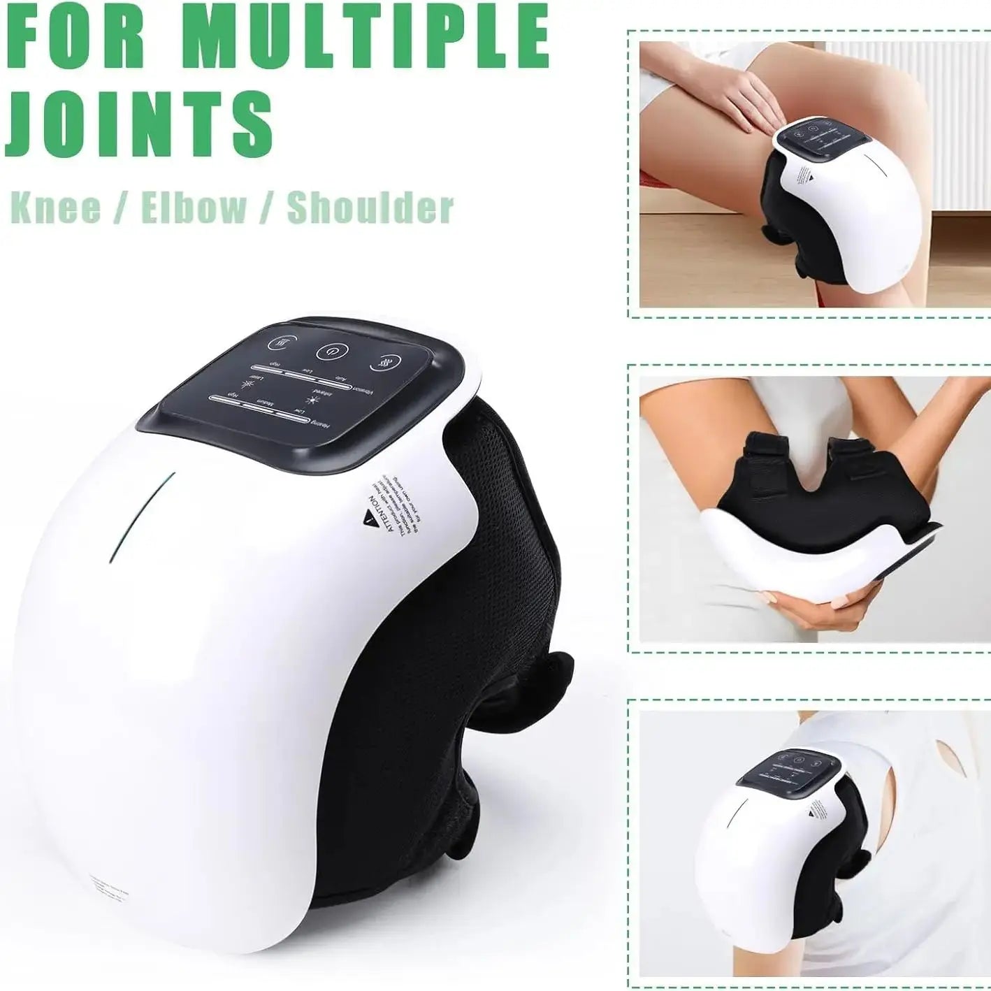 Protable Knee Massager Knee Joint Muscles Relaxtion Equipment Elbow Shoulder Massage Machine Easy to Use for Family and Friends