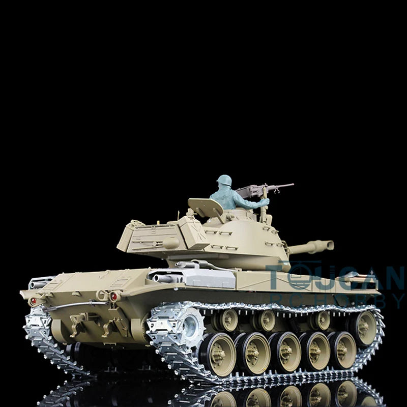 US Stock HENG LONG 1/16 Scale RTR 7.0 Upgraded Walker Bulldog RC Tank 3839 Metal Tracks Steel Gearbox Smoke Unit BB Shooting Toy