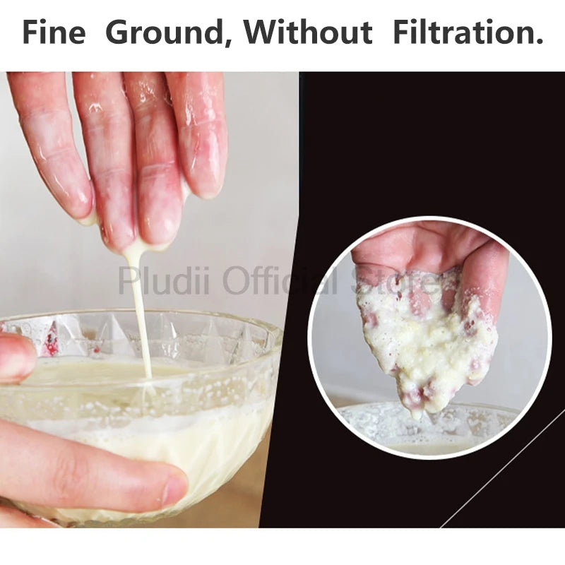 Electric Stainless Steel Commercial Soybean Milk Machine Tofu Making Equipment Soya Bean Slurry Maker Grinding Device Kitchen