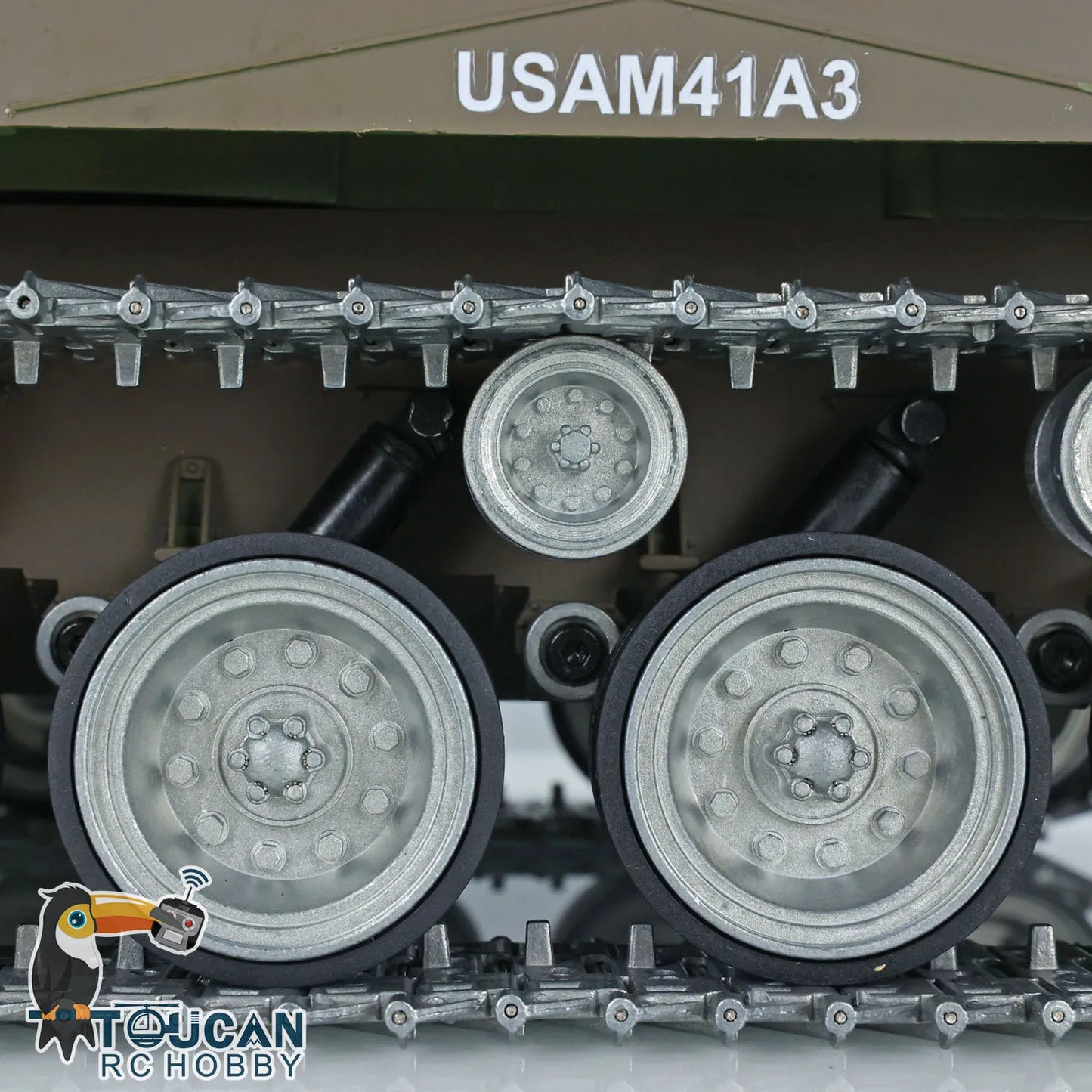 Henglong 1/16 7.0 Customized Walker Bulldog RC Tank Metal Tracks Wheels Classic American Remote Control Tanks 3839 TH17329-SMT7