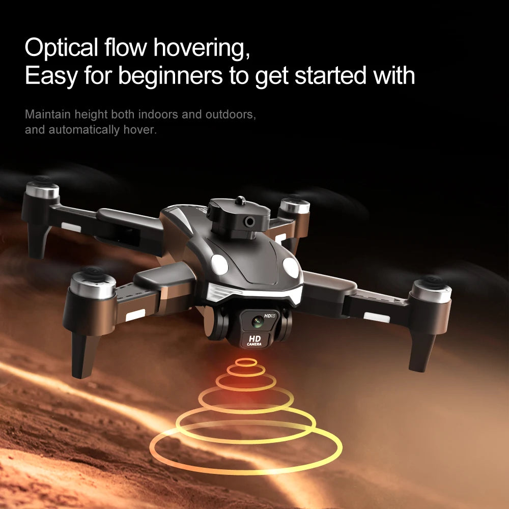 New Brushless Drone - Optical Flow Obstacle Avoidance High-Definition Aerial Photography - Four Axis Remote-Controlled Drone Toy