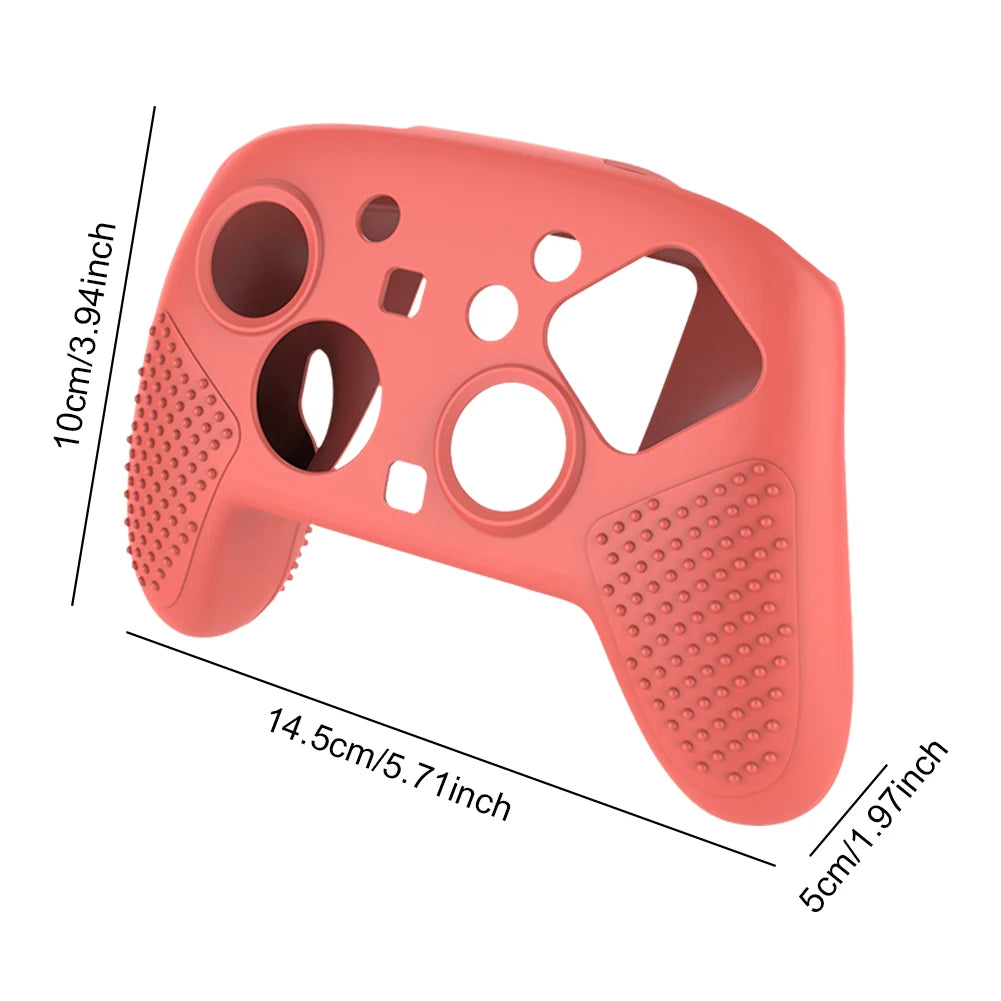 For Nintendo Switch 2 Pro Game Controller Silicone Protective Skin Case Anti-drop Protection Shell Anti-scratch Protective Cover
