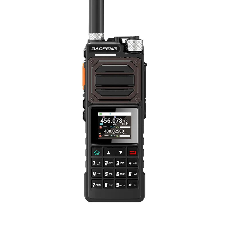 BAOFENG UV-25 10W Tri-Power Handheld Ham Radio GPS, UHF VHF MW FM Air NOAA Multi-Band Receiver, 5200mAh Battery, Tactical Goosen