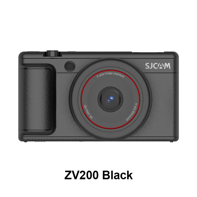 SJCAM ZV100 Or ZV200 5K Vlogging Camera with 80MP 360° Flip Screen 5K/30fps Video Portable Travel Camera for Video Creators