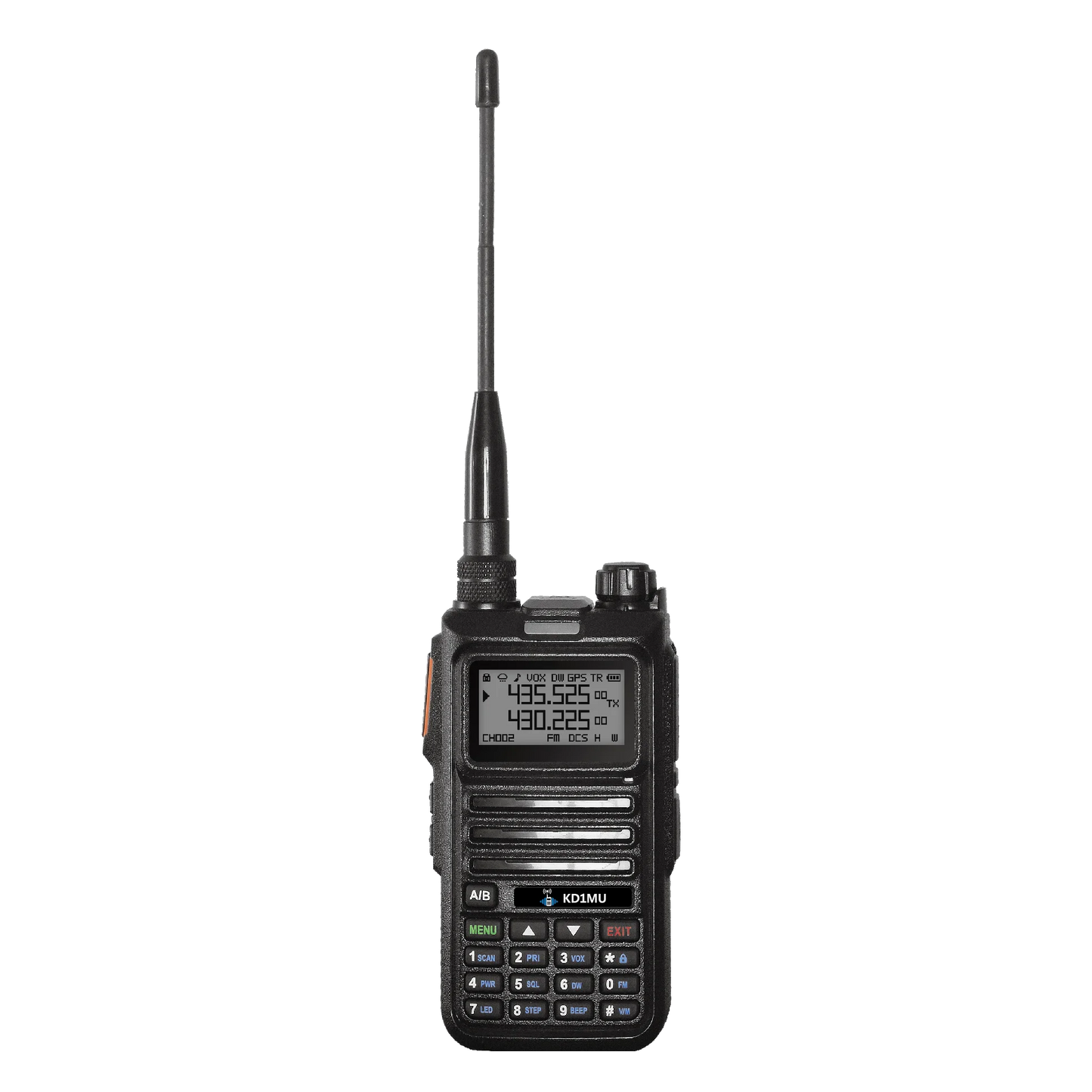KD1MU DM-4R Dual Band Dual Mode DMR Radio