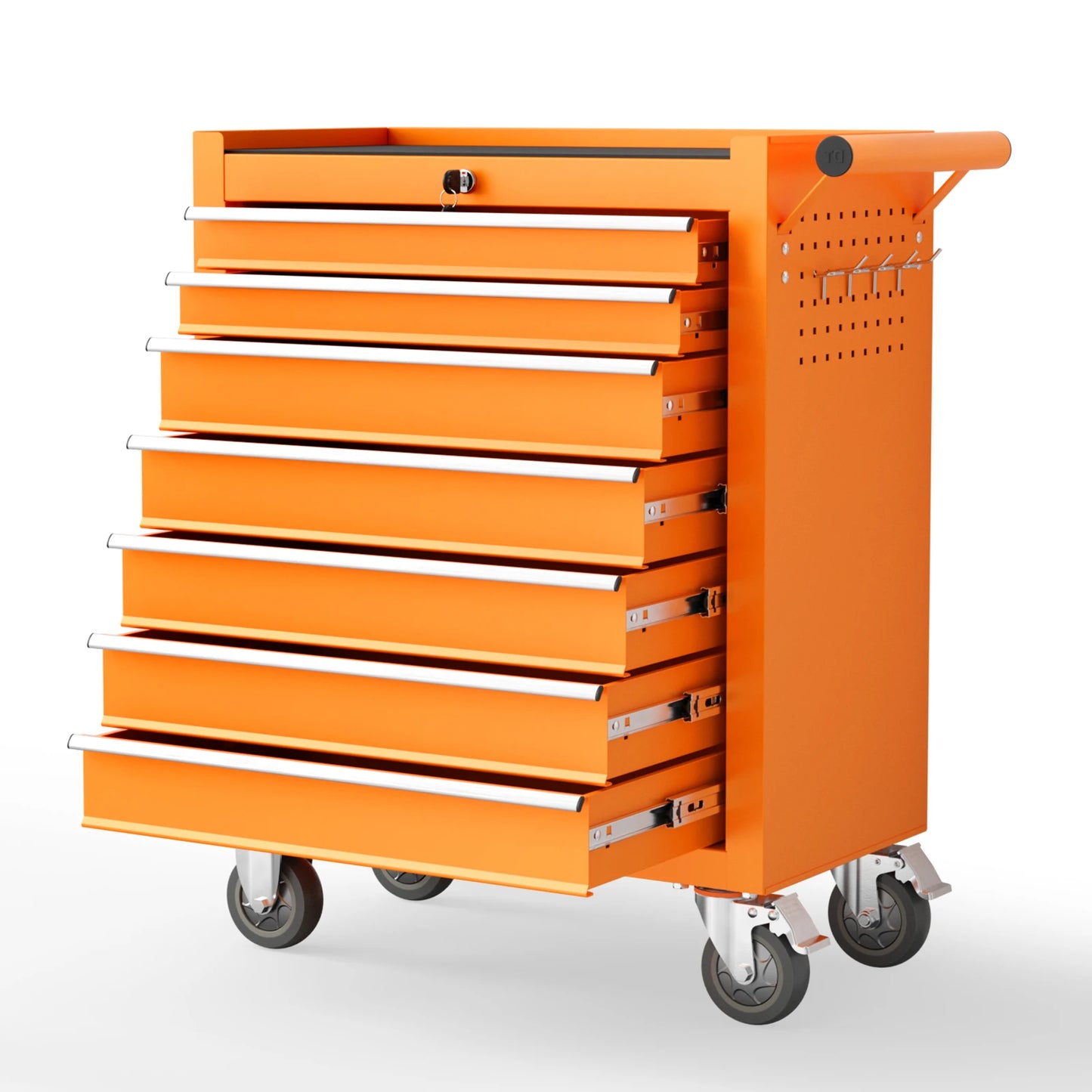 7 Drawers Rolling Tool Chest with Wheels and Drawers
