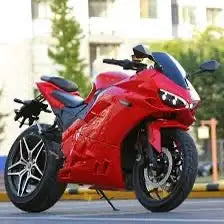 China Factory Hot Sales in Stock EEC COC 72v 3000W Cruiser Electric Racing Motorcycles With Lithium Battery Good Design for Sale