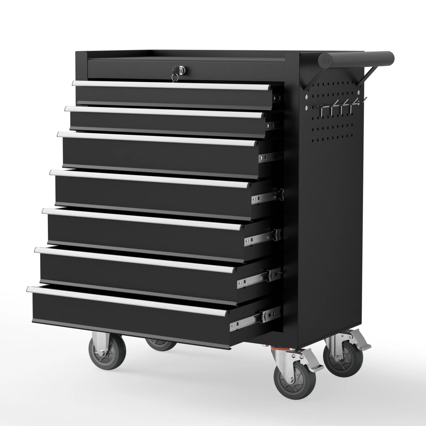7 Drawers Rolling Tool Chest with Wheels and Drawers
