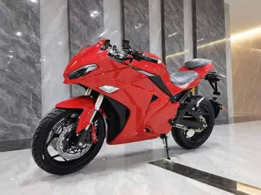 China Factory Hot Sales in Stock EEC COC 72v 3000W Cruiser Electric Racing Motorcycles With Lithium Battery Good Design for Sale
