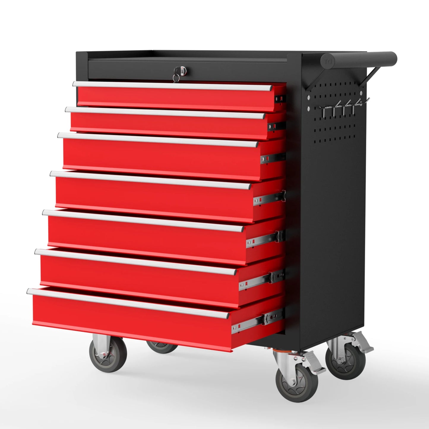 7 Drawers Rolling Tool Chest with Wheels and Drawers