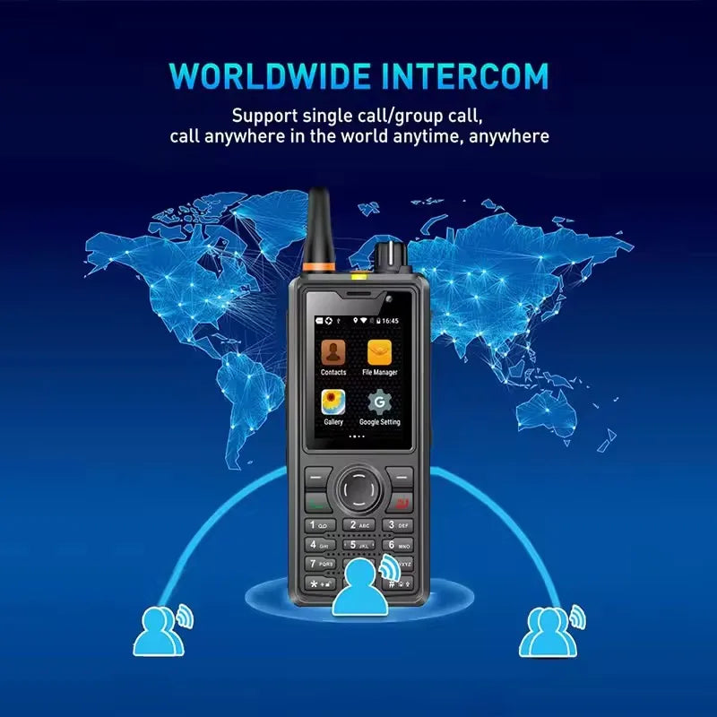 ANYSECU T60 4G Network Radio F41 Android 8.1 LTE WCDMA GSM WIFI GPS Mobile Phone work with Real-ptt Zello