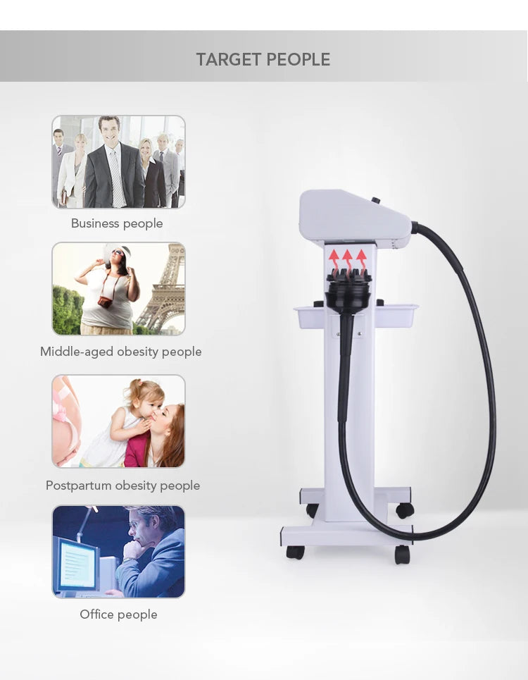 High Frequency G5 Fitness Vibrating Body Slimming Machine Fat Reduce Shaping Massager Weight Loss Slim Waist with 5 heads