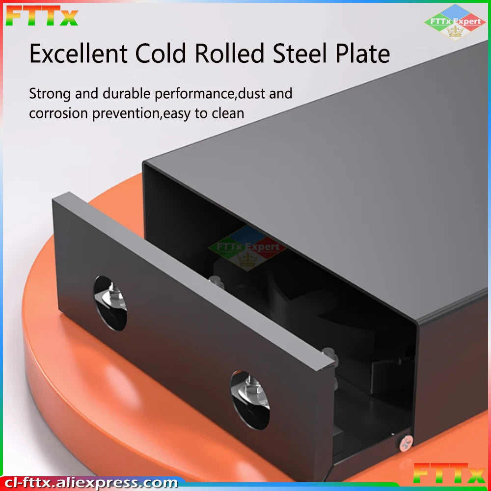 8 Port  Fiber Terminal Box 1PC UPC with SC FC LC ST Pigtail Single Mode Optical Patch Panel Desktop Distributor