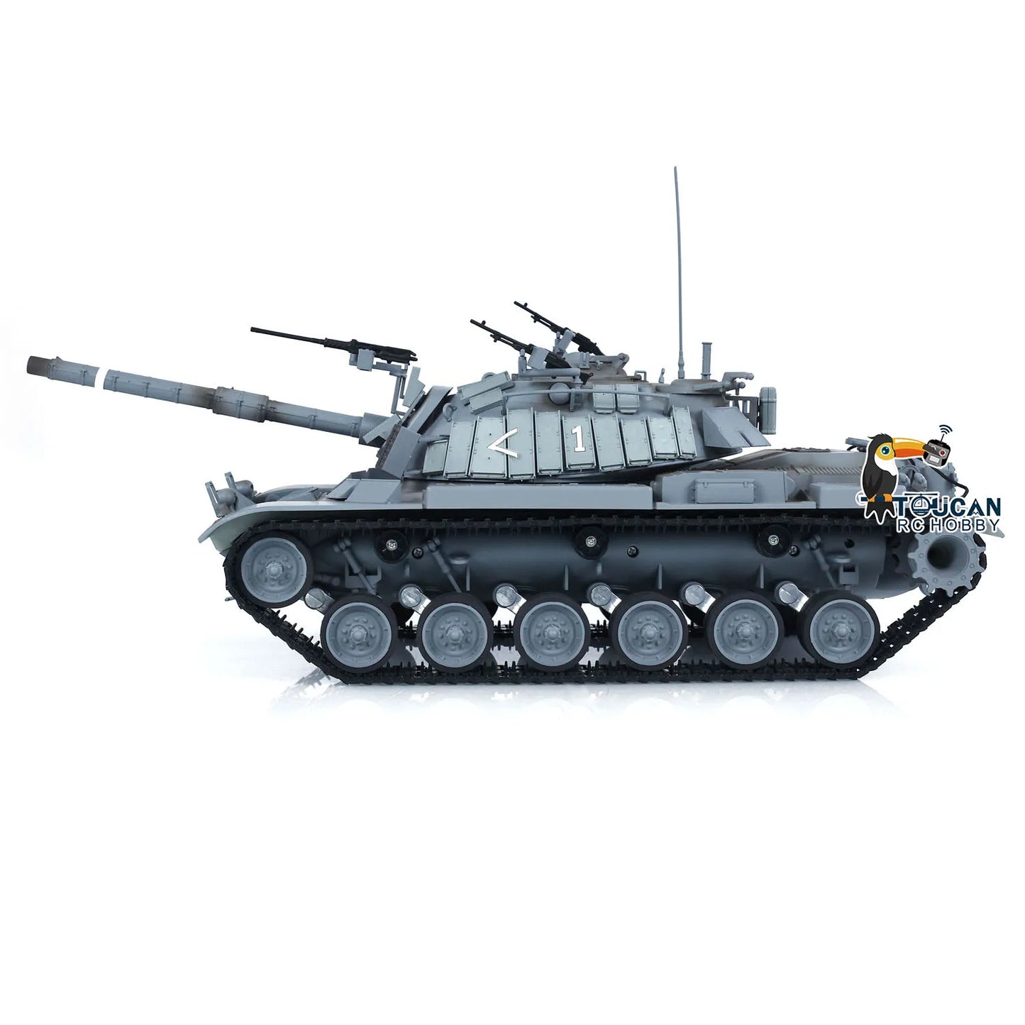 1/16 Tongde RC Tank M60W ERA with Infrared Battle BB Shooting RTR Remote Control Model for Adult
