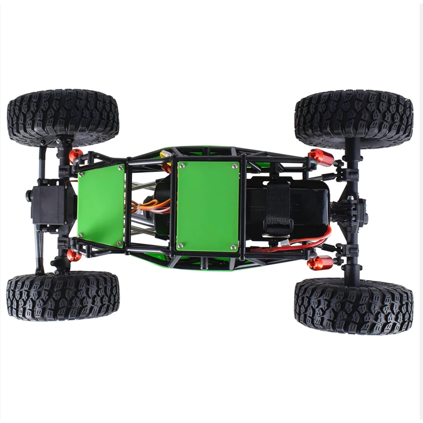 1/10 Scale Remote Control Rock Crawler 2.4G 4X4 RTR Electric Offroad Truck RC Car Model for Hobbyists Kids Adults
