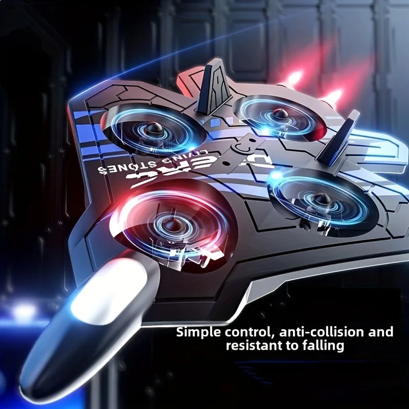 American New Type RemoteControlCombat Plane With Missile Launching, Camera Equipped, Quadcopter FighterDrone Model Toy, Outdoor