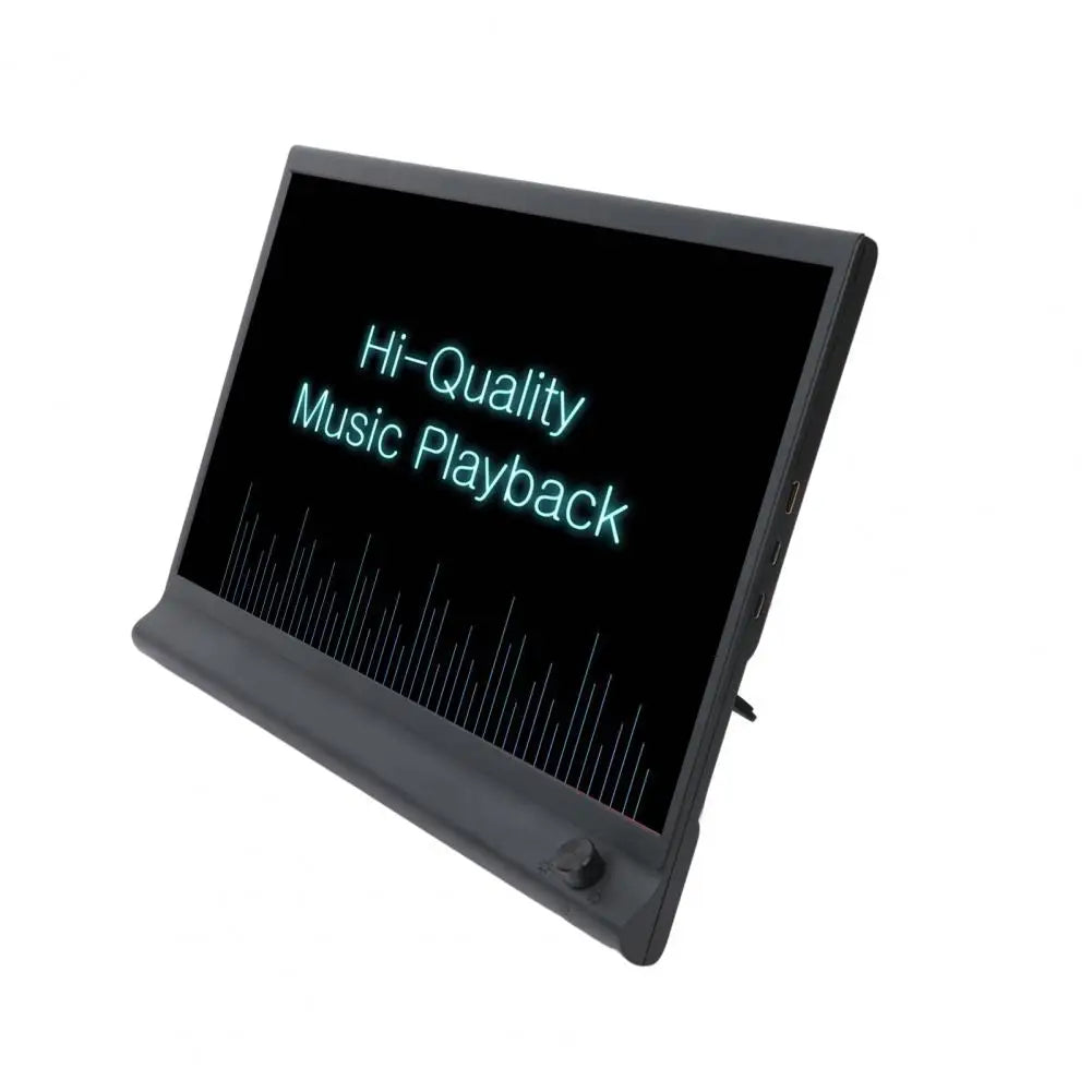 15.6-inch FHD IPS Laptop Expansion Screen 1080P Portable School Work Entertainment Expansion Screen with Holder