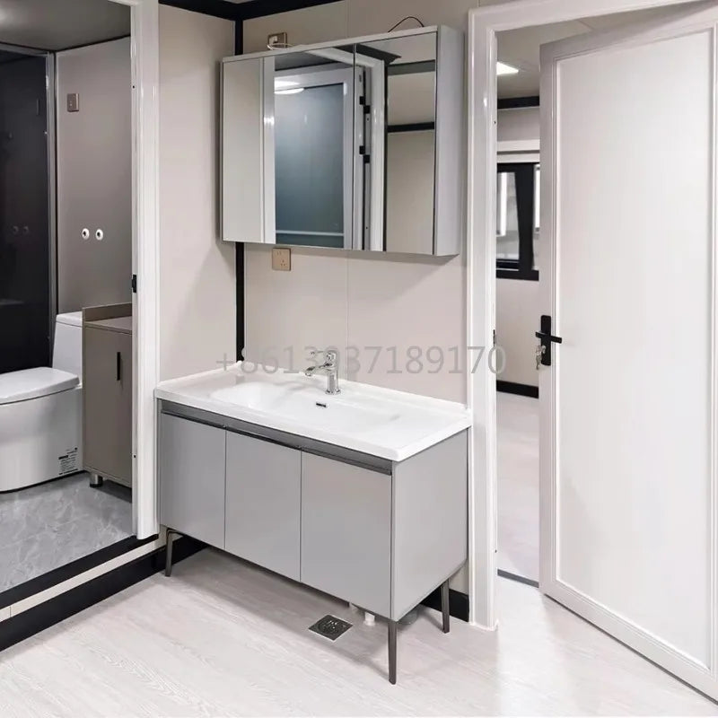 Modular Prefab Tiny Home for Sale Container House 2 Bedroom 1 Bathroom Kitchen Foldable Portable House to Live in for Adults