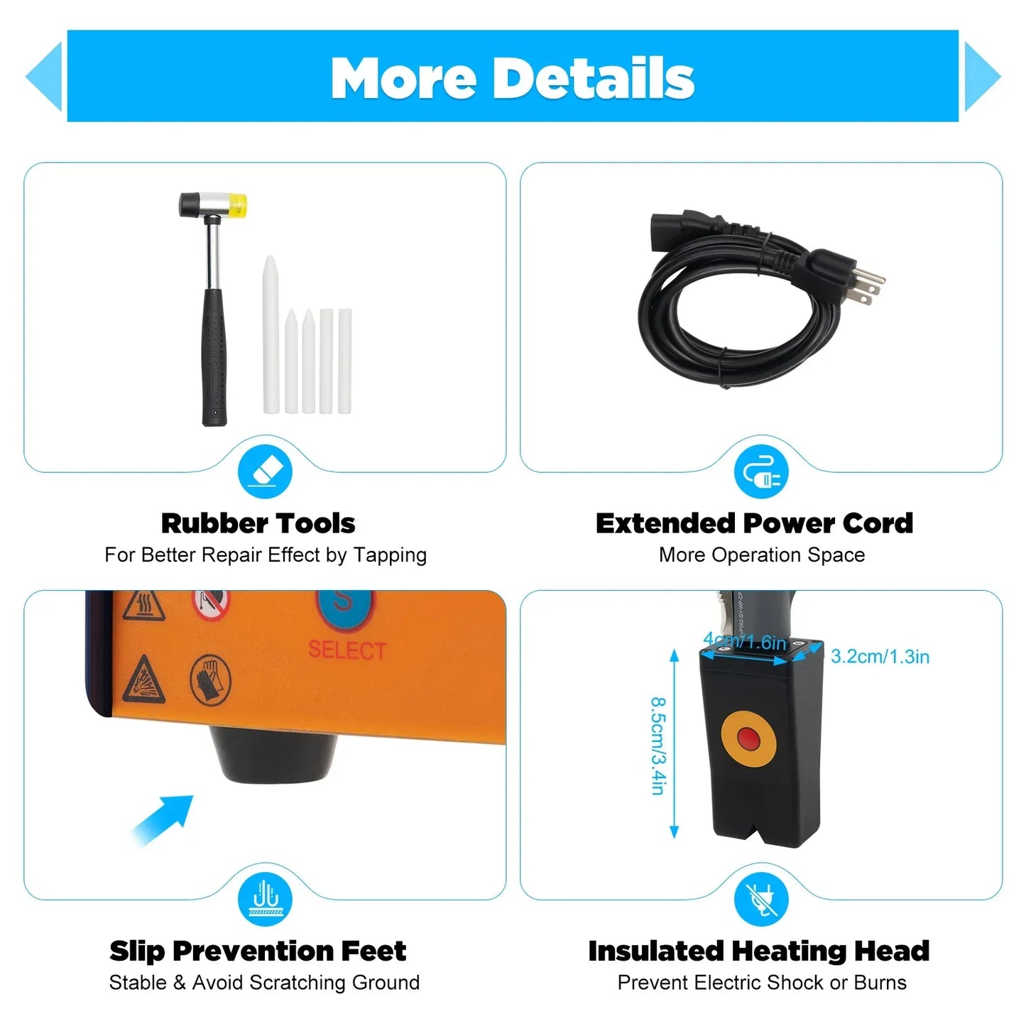 1380W PDR Induktionsheizgerät Hot Box KFZ-Werkzeuge Auto Paintless Dent Repair Werkzeug mit Digitalschirm für