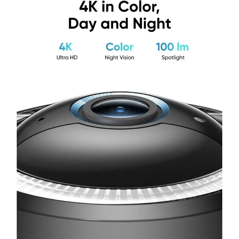 New upgrade.4G LTE Cam S330, 4K Cellular Solar Security Cameras Wireless Outdoor, Pan and Tilt, 4G and Wi-Fi Duo-Mode, AI Tracki