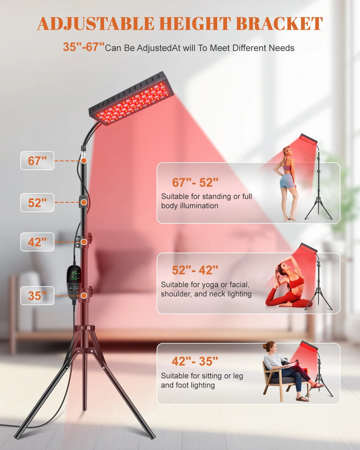 75pcs Leds Red Light For Body LED Red 850nm Near Light 660nm Health Beauty Lamp For Back Waist Shoulder Muscle Relief Skin Care