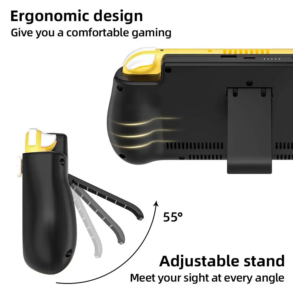 Battery Charger Case for Nintendo Switch Lite 10400mAh Portable Backup Charger Station Fast Charging Support PD & QC 3.0