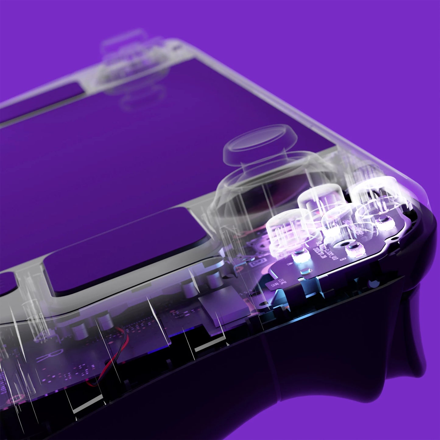 eXtremeRate Face Clicky Kit for Steam Deck LCD Handheld Console, Custom Dpad View A B X Y Menu Keys Face Button Mouse Clicky Kit