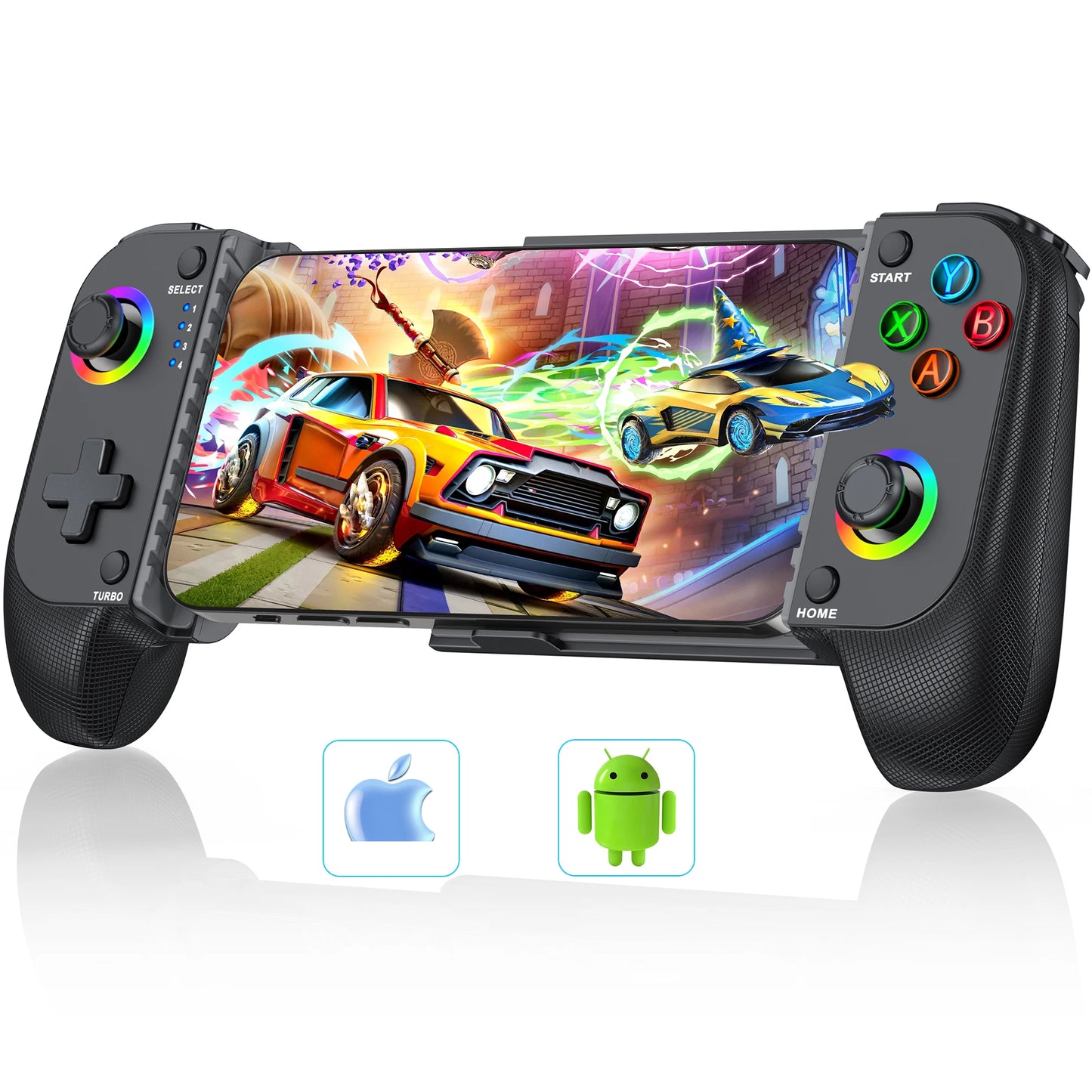 DinoFire MC100 Mobile Phone Gamepad Type C Hall Mechanical Controller for Android Phone iPhone 15/16 Cloud Gaming Xbox Game Pass