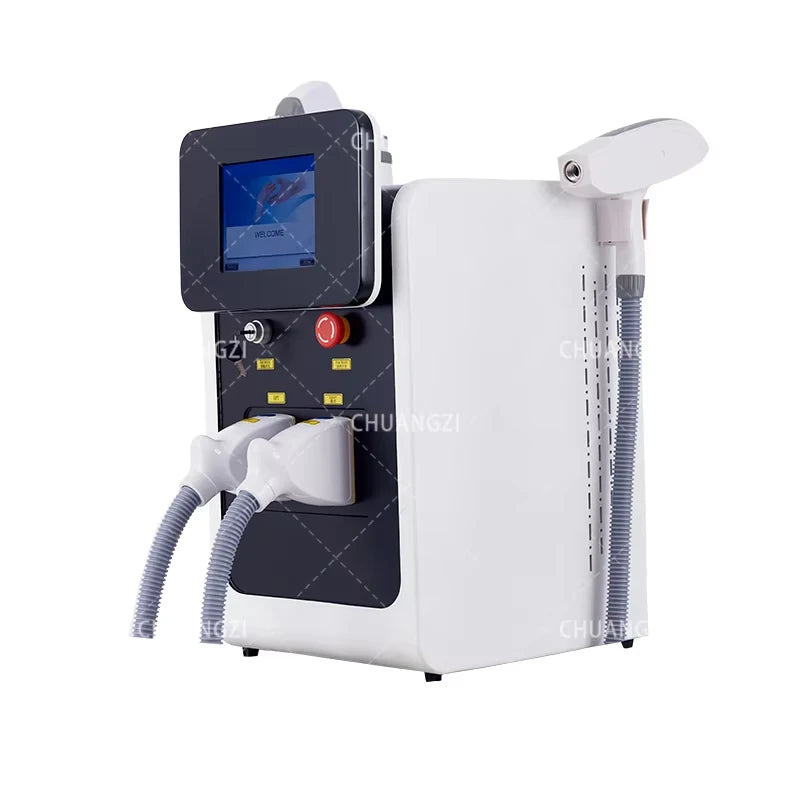 OPT Tattoo Removal Laser 3 in1  Machine Portable  Skin Rejuvenation All Skin Colors Permanent Hair Professional Equipment