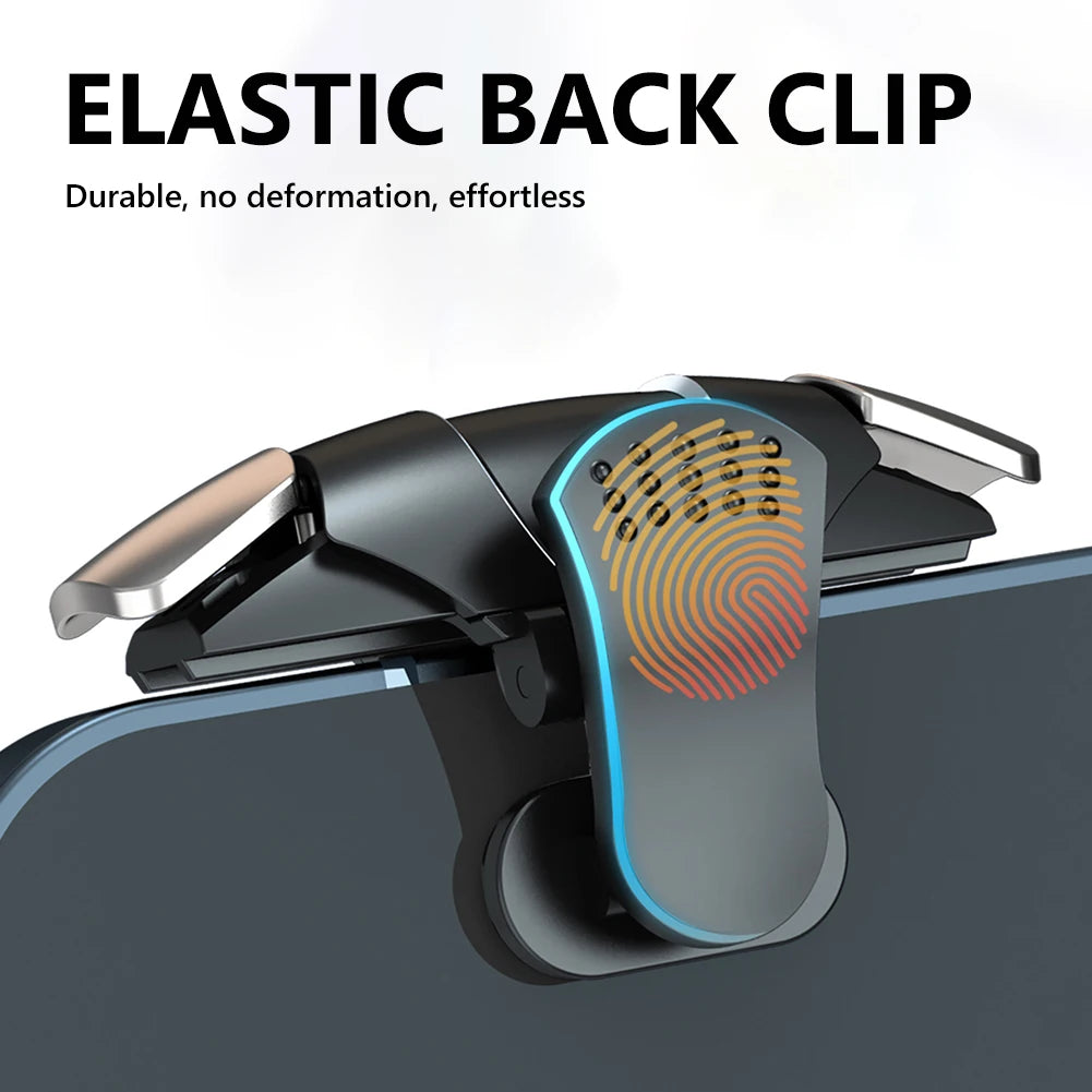 for PUBG 4 Finger Mobile Gaming Trigger Latency-Free Pulse Key Button Aim Shooting Trigger Button for Ios Android Mobiles Phones