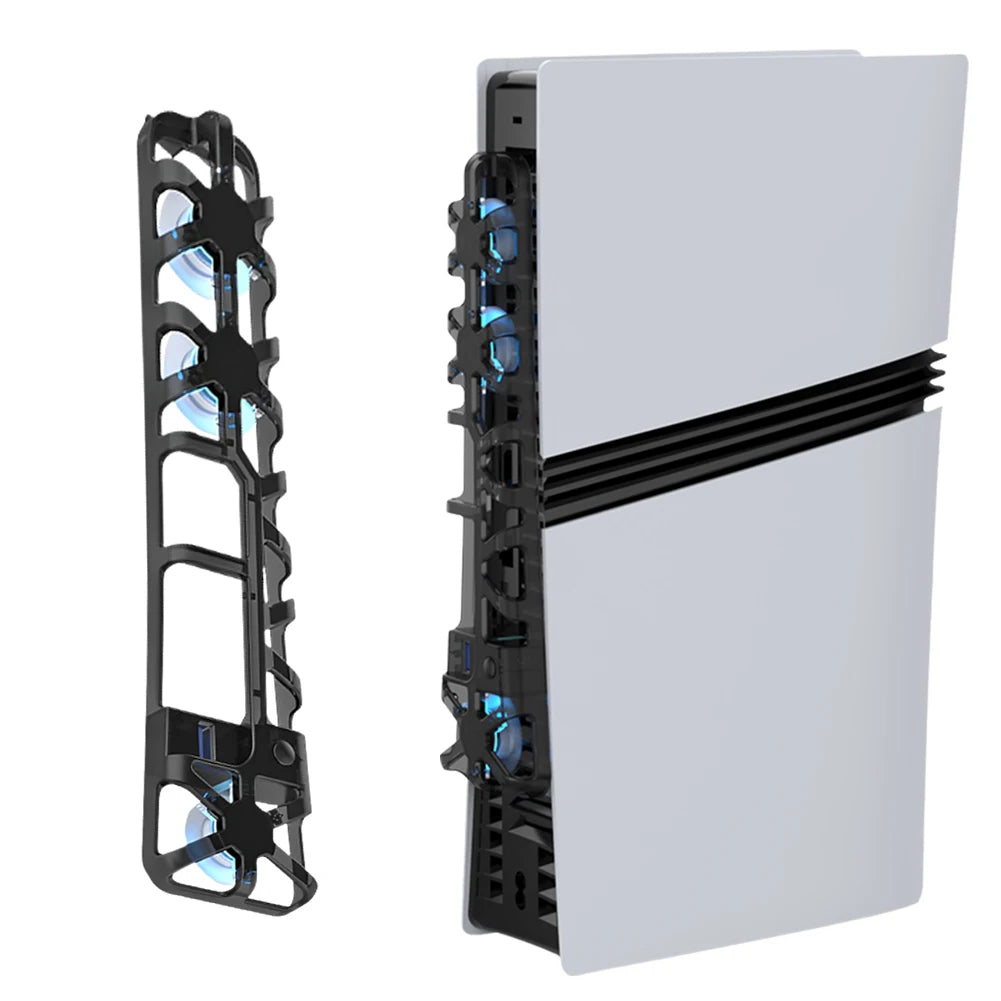 Cooling Fan for PS 5 Pro External Fan Cooler Vertical Radiator Quiet Cooler Fan for Playstation 5 Pro Console Accessories