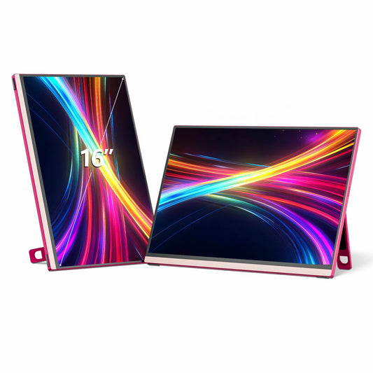 16 inch 2.5K 144Hz Portable Gaming Monitor,2560x1600 100% sRGB HDR FreeSync ,Ultra Slim w/Kickstand , Blue Light External Screen