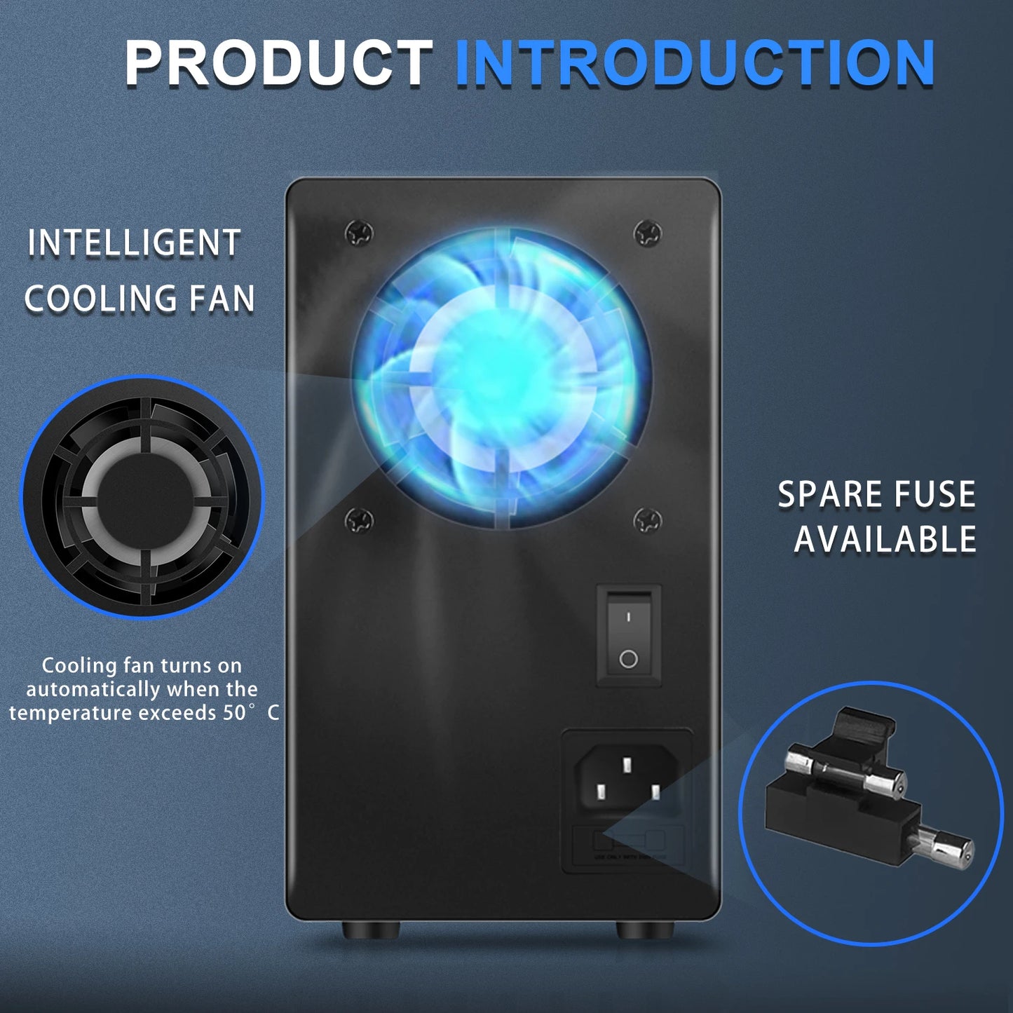 NICE-POWER Adjustable Switching DC Power Supply 30V 5A Lab Bench Power Supply Output Preset Current USB Inter Bench Source AC110