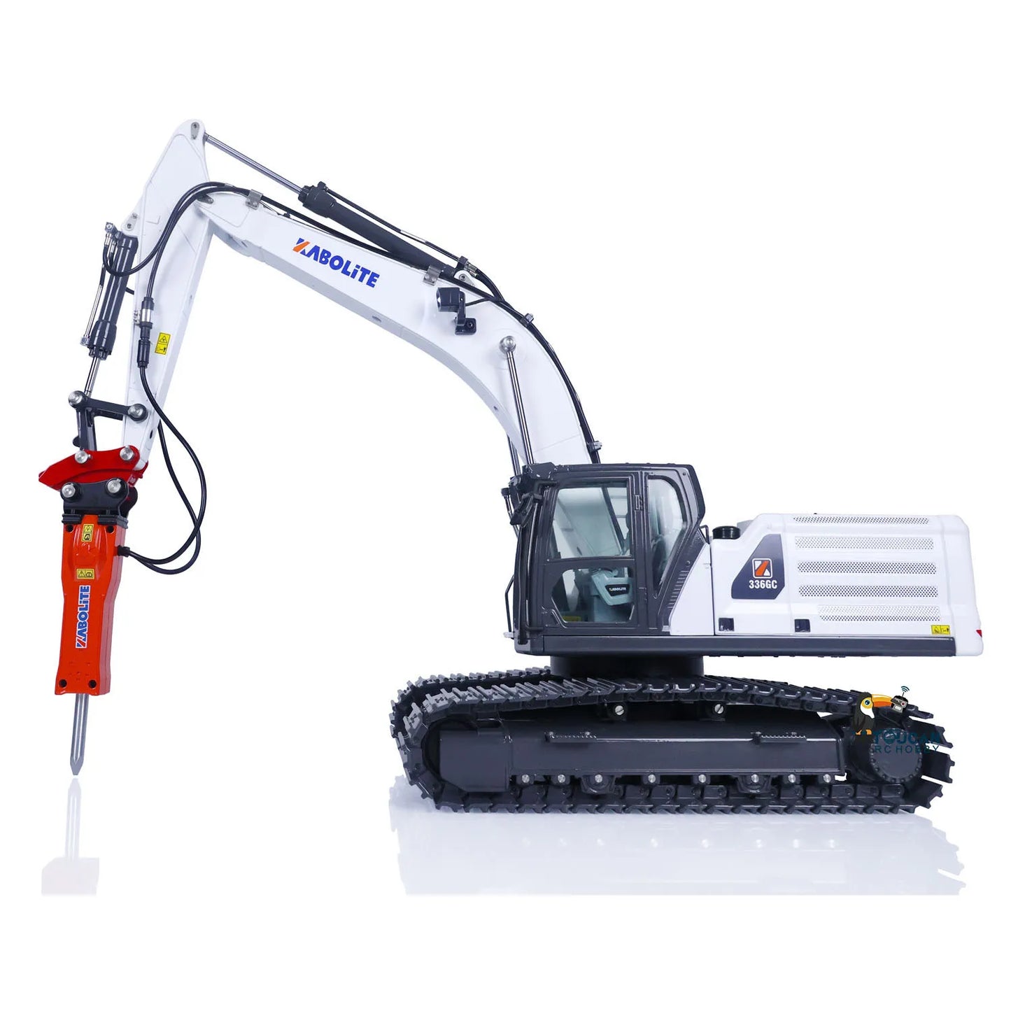 US Stock Kabolite K961-100S 1/18 Alloy Hydraulic RC Excavator Model Digger Light Radio Control Truck Cars Toys Gifts TH22472