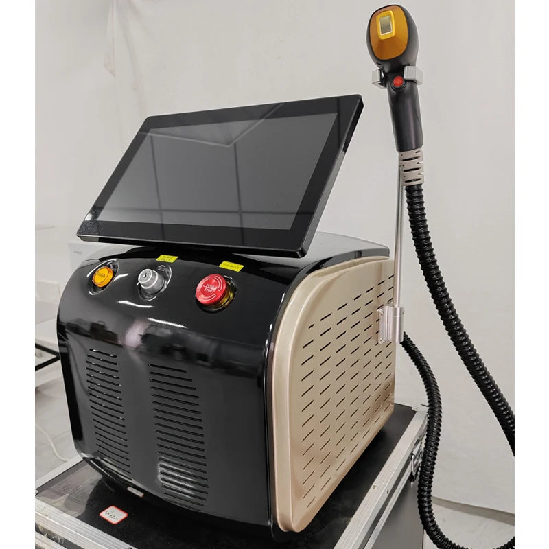 808nm Diode Laser Hair Removal Machine 3 wave Ice Titanium Painles Permanent Alexandrite Device For Professional Salon Depilador