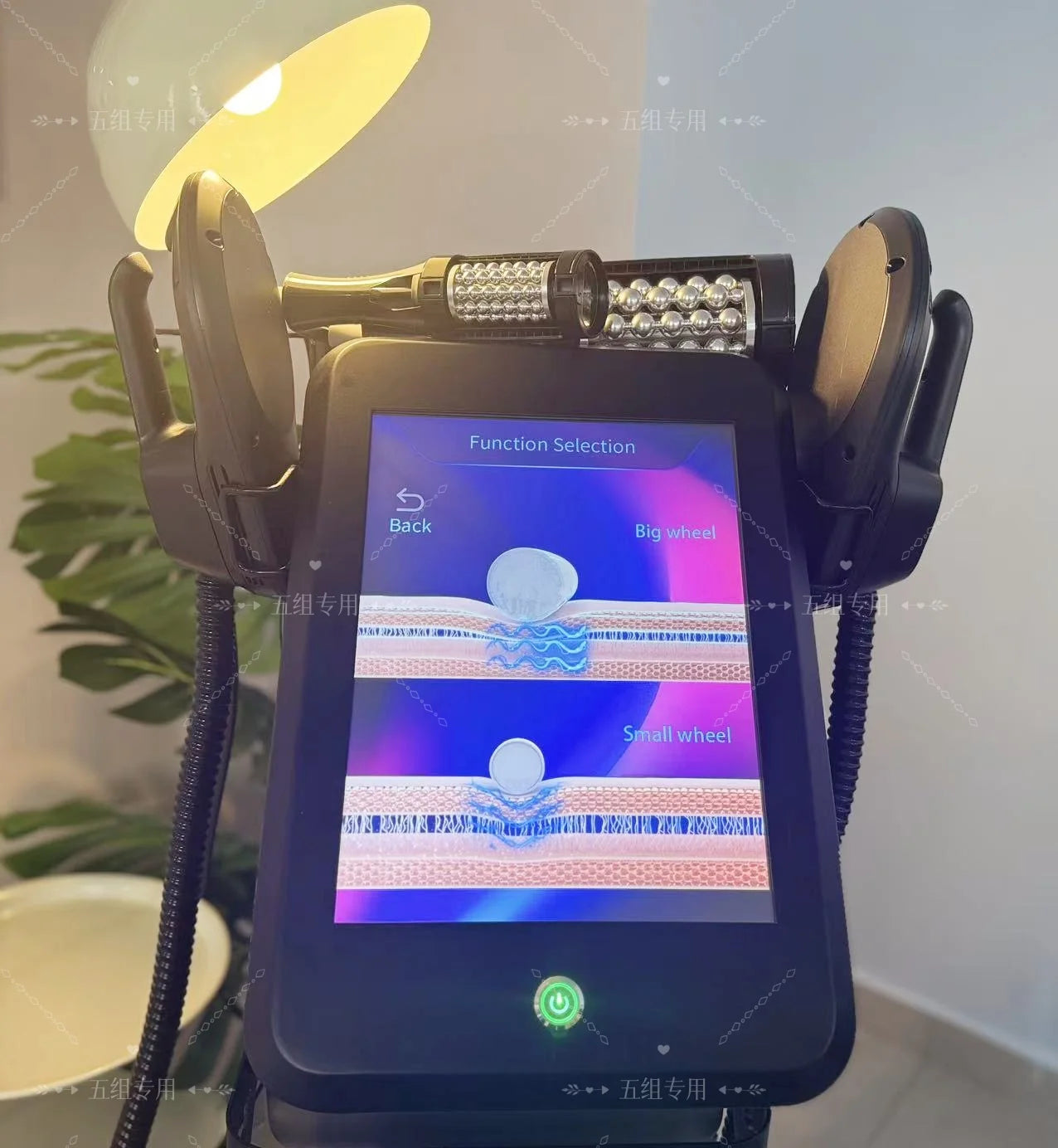 360° Rolling Vacuum Massager for Cellulite Removal - Body Slimming, Fat Loss, Muscle Tone - Weight Loss Machine for Home Use