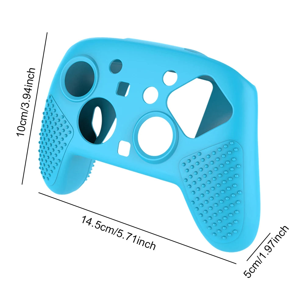 For Nintendo Switch 2 Pro Game Controller Silicone Protective Skin Case Anti-drop Protection Shell Anti-scratch Protective Cover