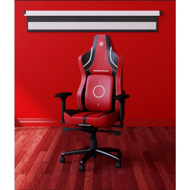 Morphling Gaming Chair Dynamic Lumbar Support and Thicken Seat, Height Adjustable Game Chair with 360°-Swivel Seat