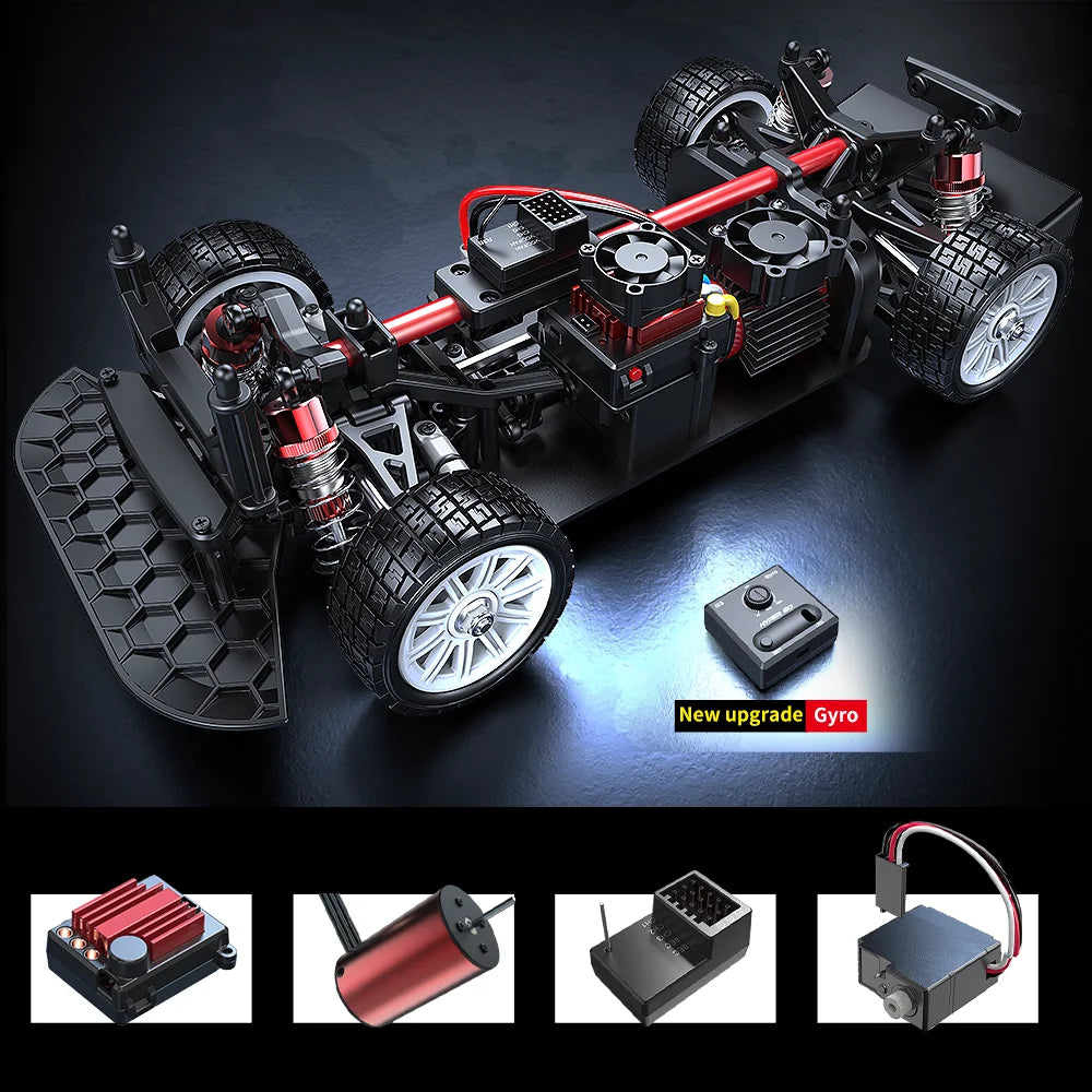 MJX 14303 1/14 Hyper Go 4WD Off-Road RC Car Brushless Motor Remote Control Cars 55km High Speed Racing Drift Toy Ship from US