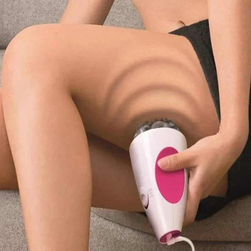 Multifunctional Roller Body Massager for Cellulite Vacuum 3D Mini Muscle Massager Handheld Electric Back Massager