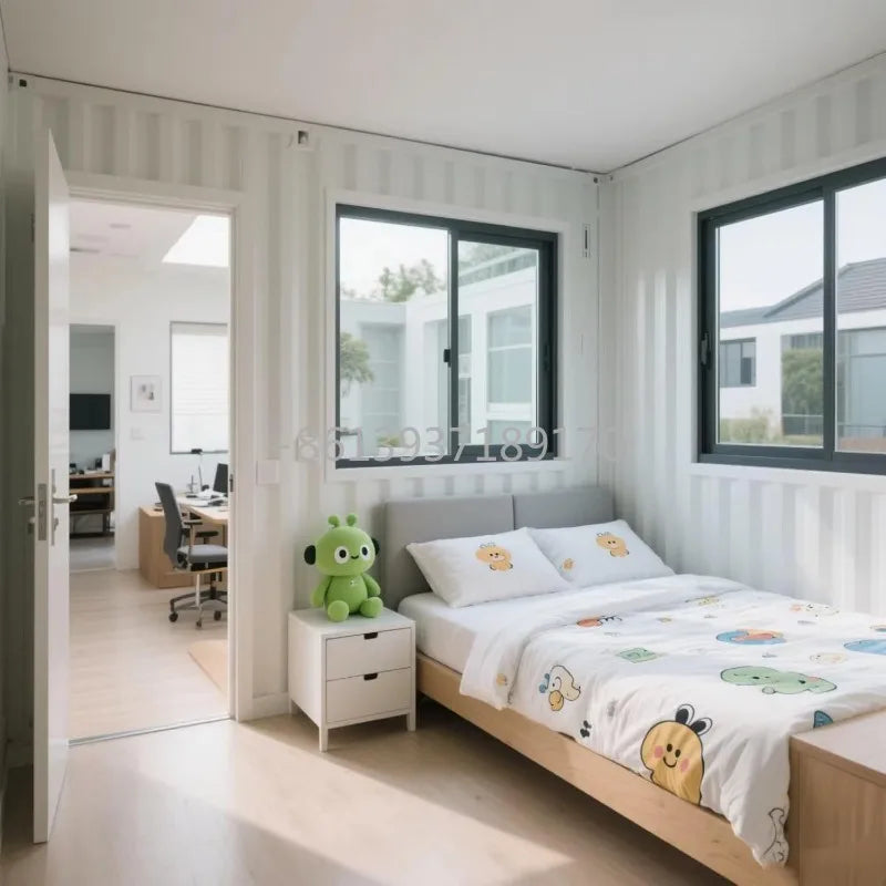 Modular Prefab Tiny Home for Sale Container House 2 Bedroom 1 Bathroom Kitchen Foldable Portable House to Live in for Adults
