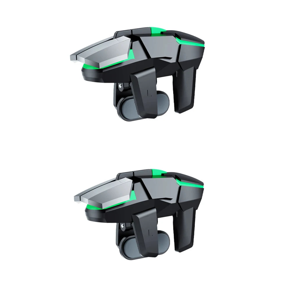 Mobile Game Trigger For PUBG Phone Gaming Controller 6 Finger Trigger Sensitive Shooting Gamepad L1 R1 Aim Keys Gaming Handle