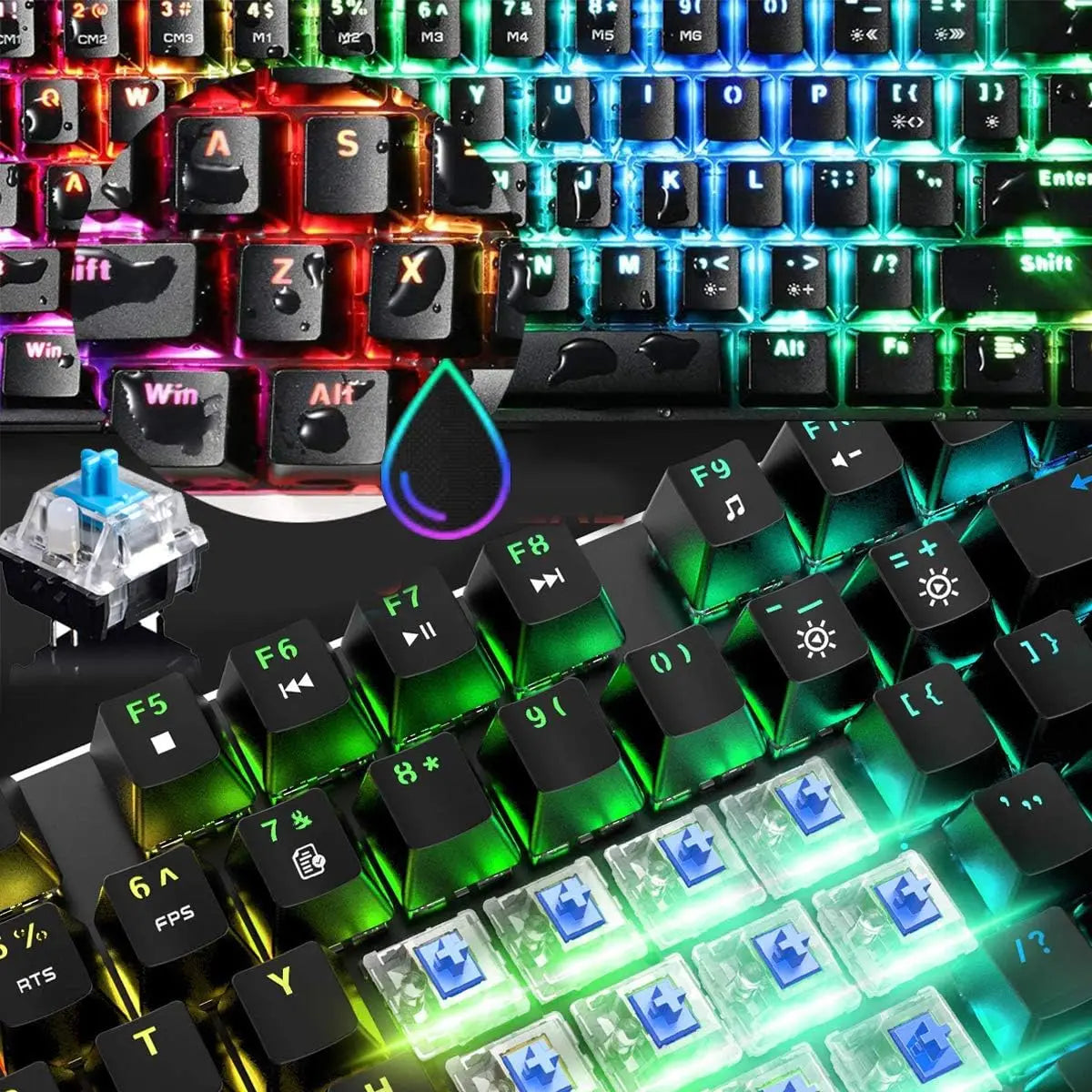MAMBASNAKE x ZIYOULANG MK14 Wired Gaming Keyboard  Buy 2 get 1 free total 3!!!