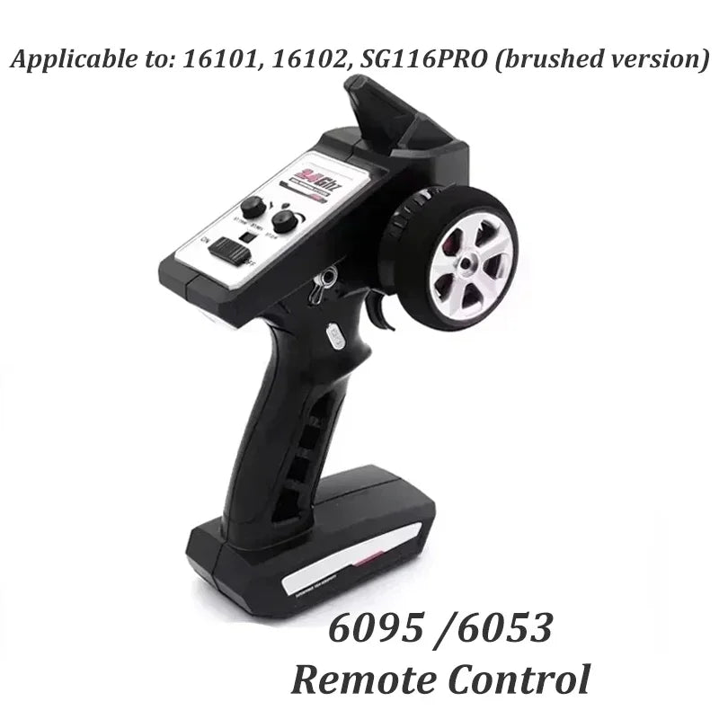 SCY 16101 16102 SG116PRO High-speed 50KM/H RC Original Parts Vehicle, Screw Rocker Arm, Steering Tie Rod Transmission Shaft Gear