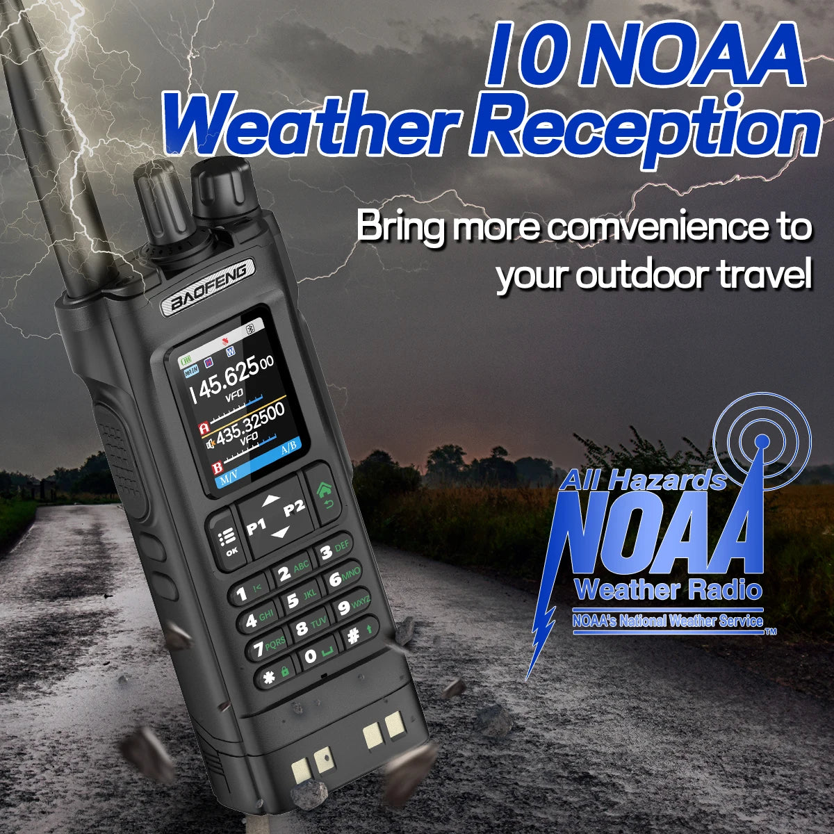 UV-32 GPS Walkie Talkie 10W Long Range Multi Band Bluetooth APP Programming Wireless Copy Frequency Type-C Two Way Radio