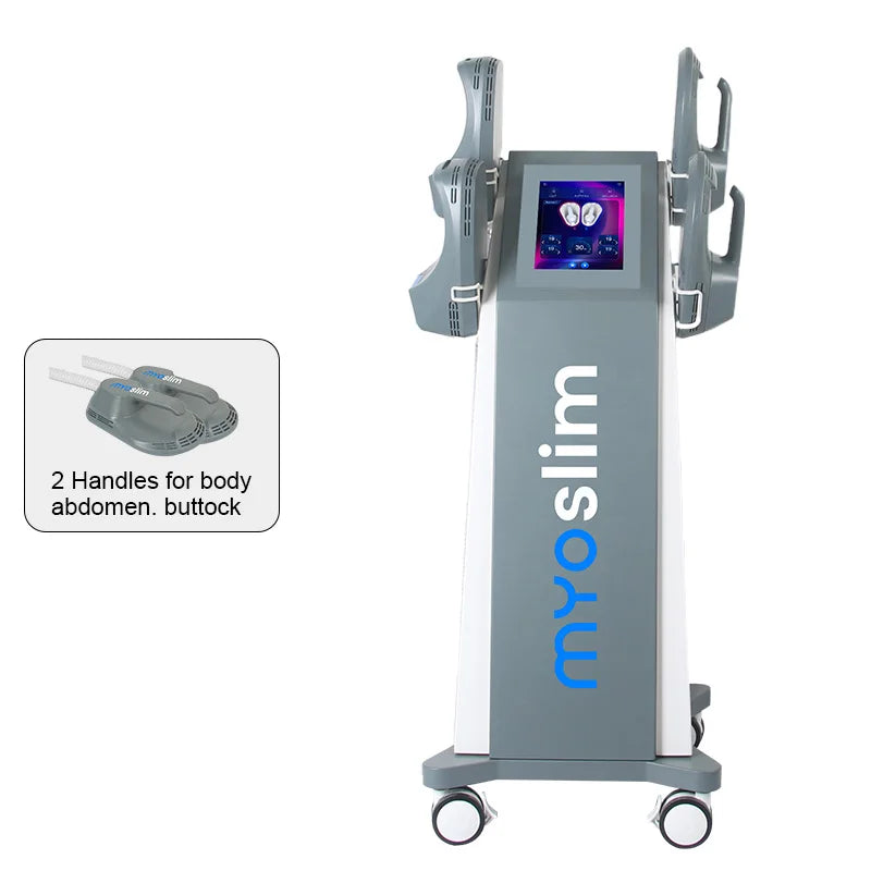 Myoslim NEO RF HIEMT Body Sculpt Machine Eletric Muscle Stimulator Vibration Weight Loss Slimming Muscle Grow 6500W