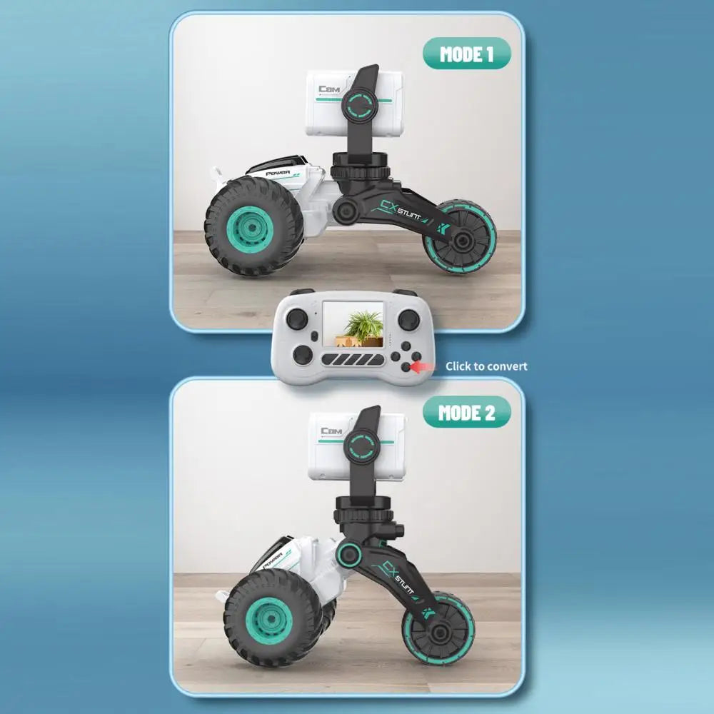 Kids Off-Road Truck Photography RC Vehicle Toy Remote Control Car with 720P Real Time Video Camera Boys Birthday Gift