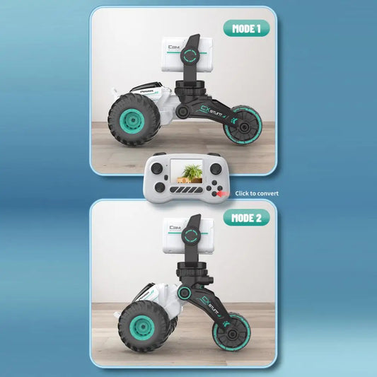 Kids Off-Road Truck Photography RC Vehicle Toy Remote Control Car with 720P Real Time Video Camera Boys Birthday Gift